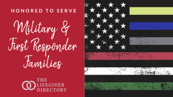 Honored to serve Military & First Responder Families
